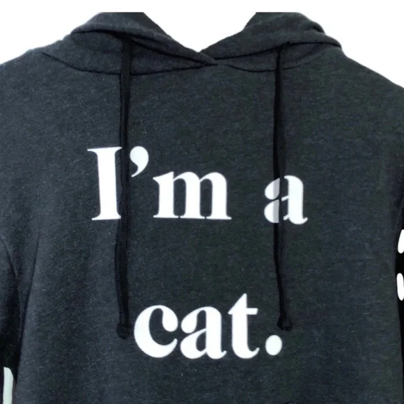 WILDFOX I’m a cat Jumper Sweater Size S - Picture 3 of 5